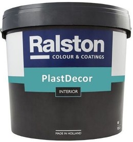 Краска Ralston PlastDecor, эластичная фасадная/интерьерная