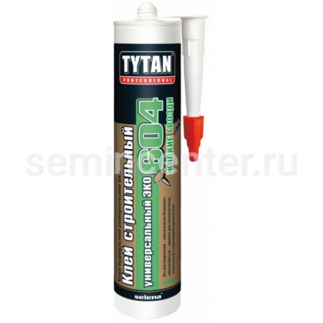 Tytan Professional Строительный Универсальный клей Эко белый 440г.